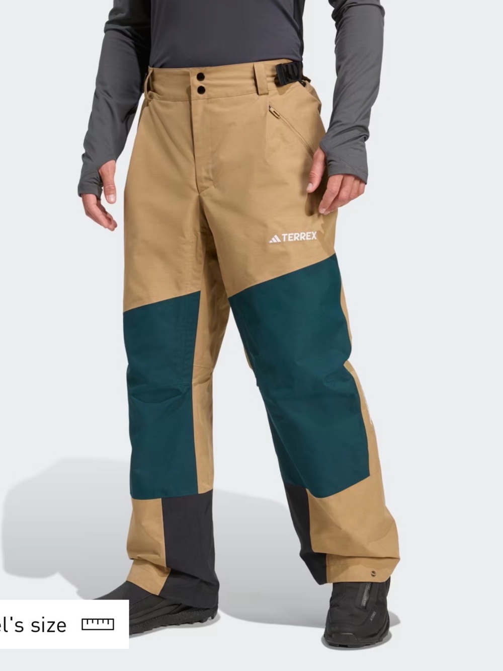 adidas Terrex Xperior 2 Layer Lined Gore-Tex Performance Ski Pant Size M JN3088